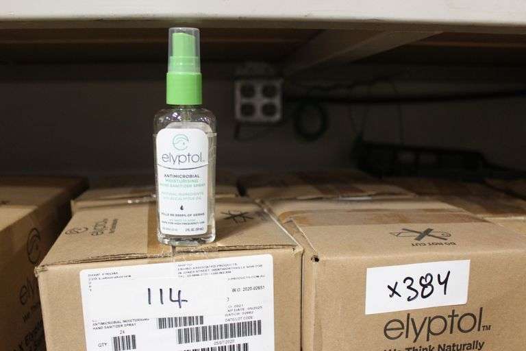 Elyptol Erlg02 2Oz Antimicrobial Moisturizing Hand Sanitizer Spray Travel Size