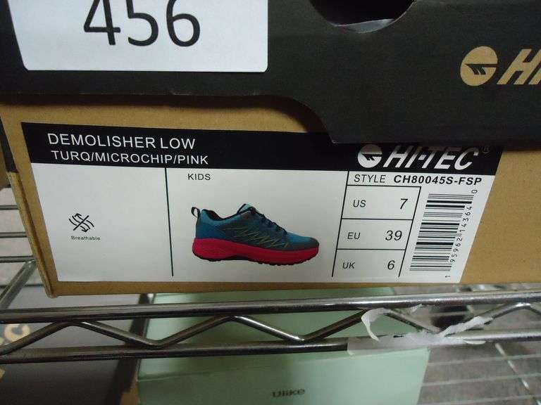 NEW! HI-TEC DEMOLISHER LOW SHOE KIDS SIZE 7