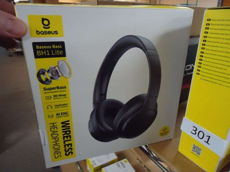 BASEUS BASS BH1 LITE OVER EAR WIRELESS HEADPHONES