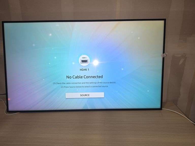 SAMSUNG 55" FLAT SCREEN T V