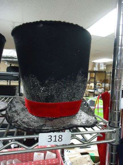 DECORATIVE CHRISTMAS TOP HAT