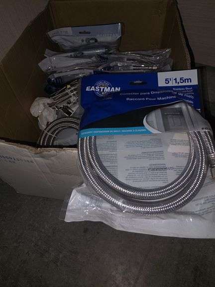 STEEL-FLEX EASTMAN 5' STAINLESS STEEL ICEMAKER CONNECTOR