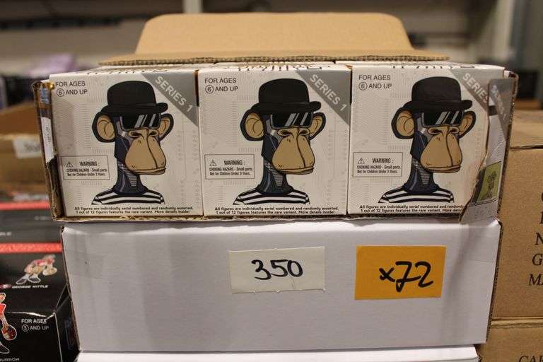 Brand new Excite Nfty Figs 3" Collectible Mystery Figures Series 1, Lot Sold Per Blind Box Unit