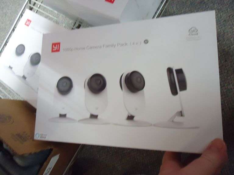 YI 1080P HOME CAMERA FAMILY PACK. 4 CAMERAS