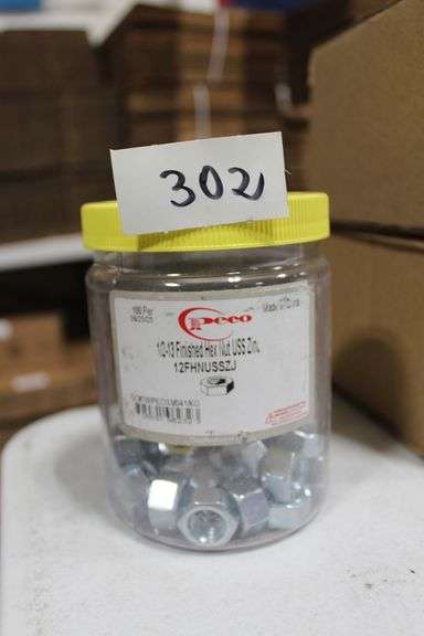 Peco 1/2-13 Finished Hex Nut Uss Sinc With About 20 In Case