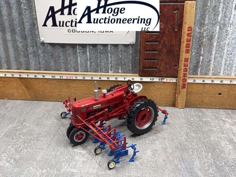 FARMALL 400 NF TRACTOR W/ 4-ROW CULTIVATOR, IOWA FFA 2018, 1:16