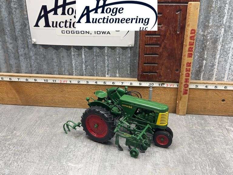 OLIVER SUPER 66 NF TRACTOR W/2-ROW CULTIVATOR, IOWA FFA 2010, 1:16 SPEC CAST