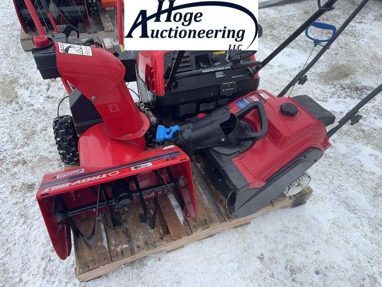 Money x3- Snapper SS5022, Toro 518. Troy bilt 21