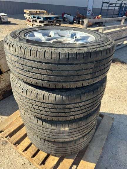 MONEY X 4--Tire /rim, 275/65R20 - Hoge Auctioneering LLC