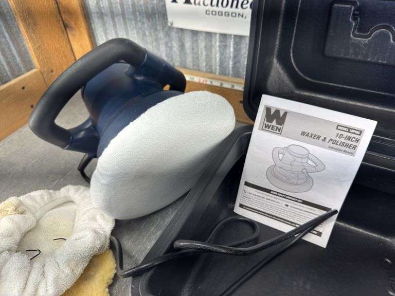 WEN 10-INCH RANDOM ORBIT WAXER, 10PMC, TAX APPLIES