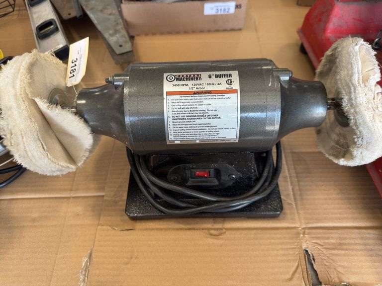 CENTRAL MACHINERY 6" BUFFER