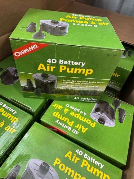 4D battery air pump- 1 Box ( approx 22 count)