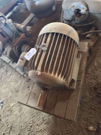 10 hp electric motor. Won't turn