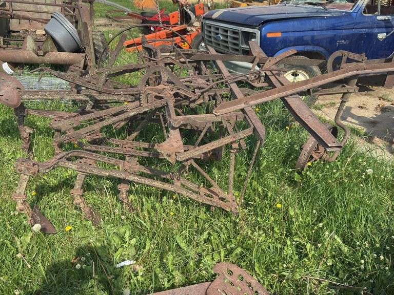 Antique JD corn plow