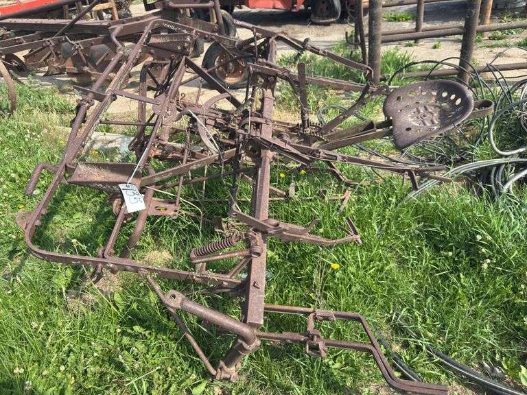 Antique corn plow