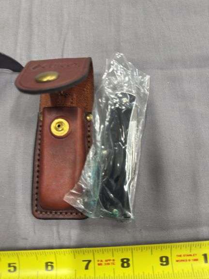 2 pocket knives-Cutco with sheath & Barlow