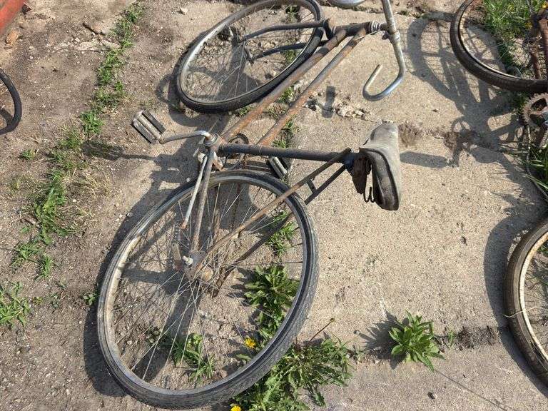 Unknown antique girls bike