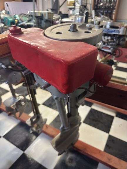 1937 OMC outboard motor (stand not included)
