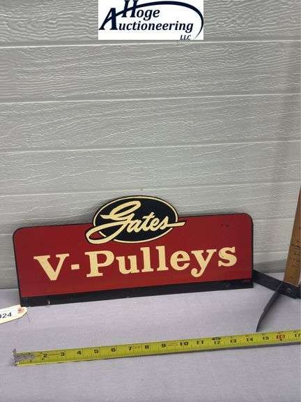 Gates V-Pulleys (double sided) - porcelain type