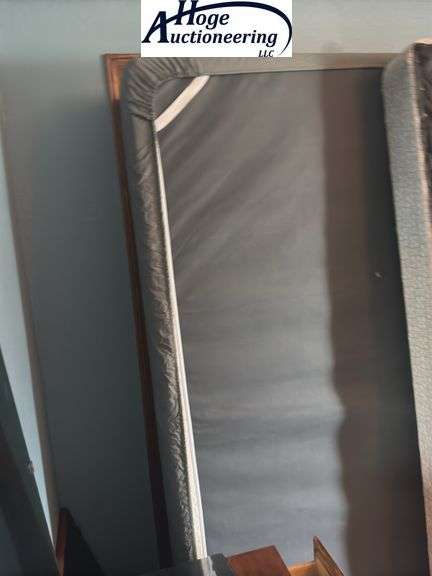 Mattress, box spring and frame