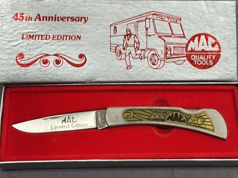 Mac Quality Tools 45th Anniversary Limited Edition knife