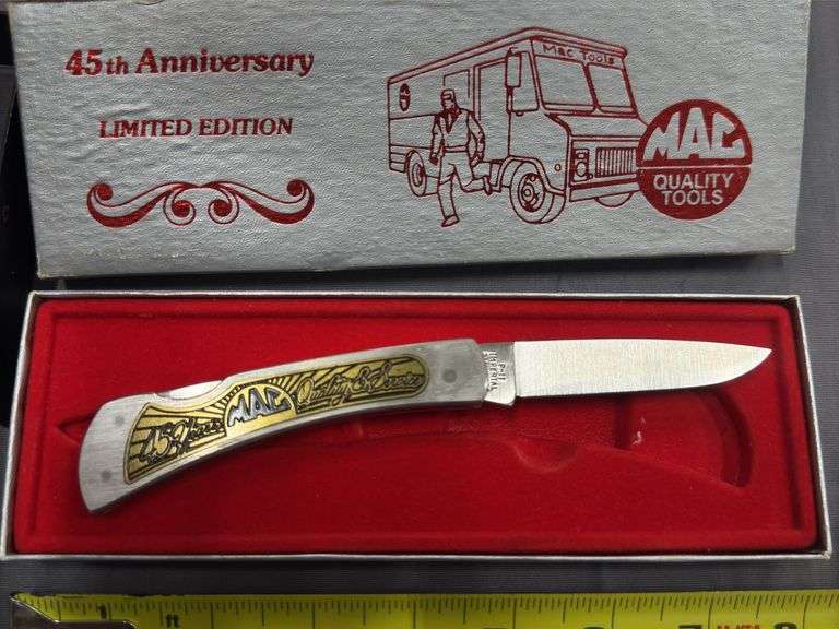Mac Quality Tools 45th Anniversary Limited Edition knife