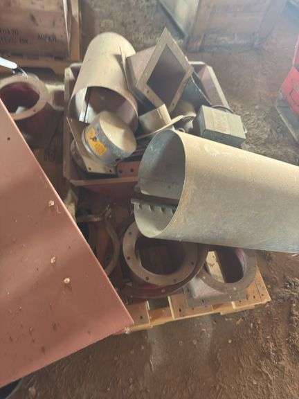 Bin parts, shields - pallet