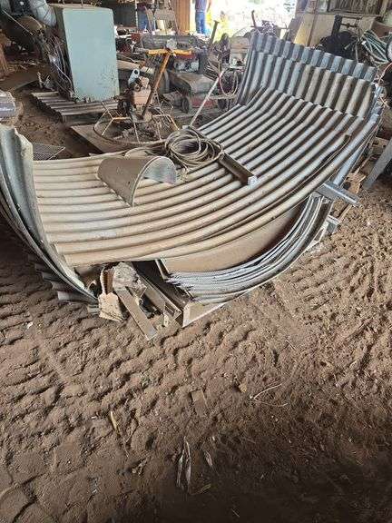Hopper grain bin - parts- 6ft