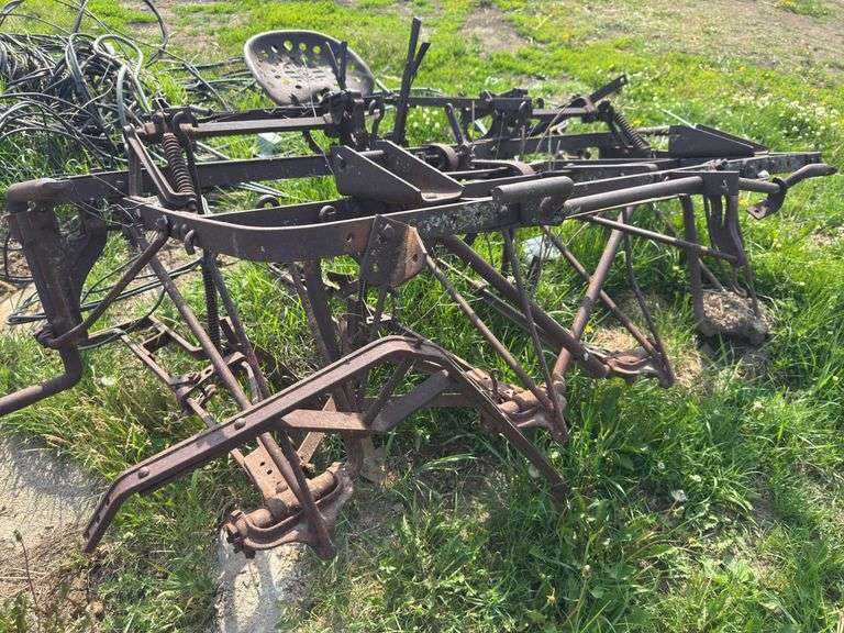 Antique corn plow