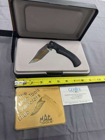 Mac Tools Collector’s Club 54th anniversary Gerber collectable knife