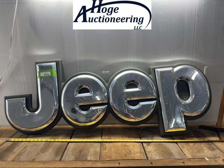 Jeep sign
