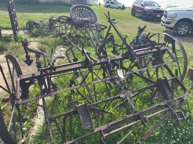 Antique corn plow