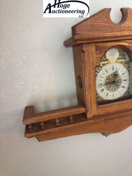 Tempus Fugile wall hanging clock with pendulum
