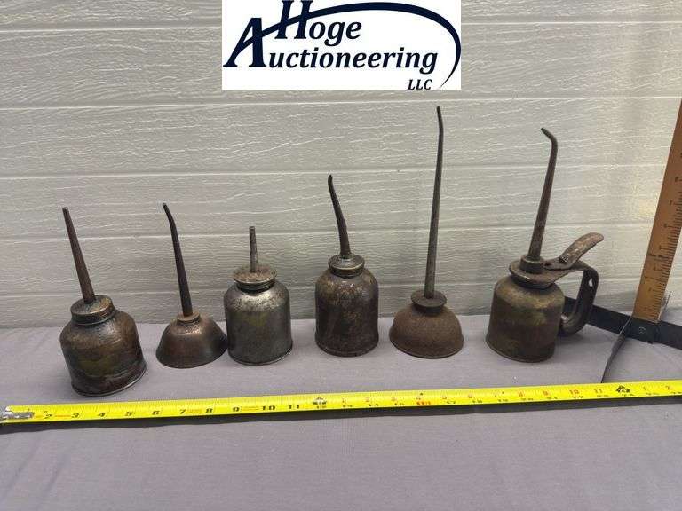 6 thumb oil cans