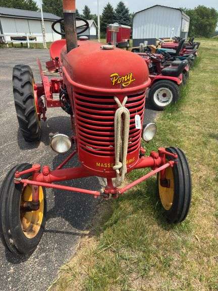 Massey Harris pony tractors