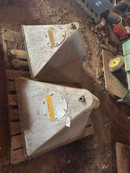 Bin hoppers- 2 count