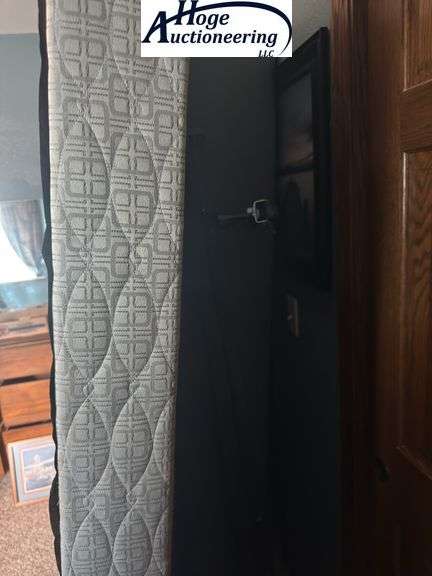 Mattress, box spring and frame
