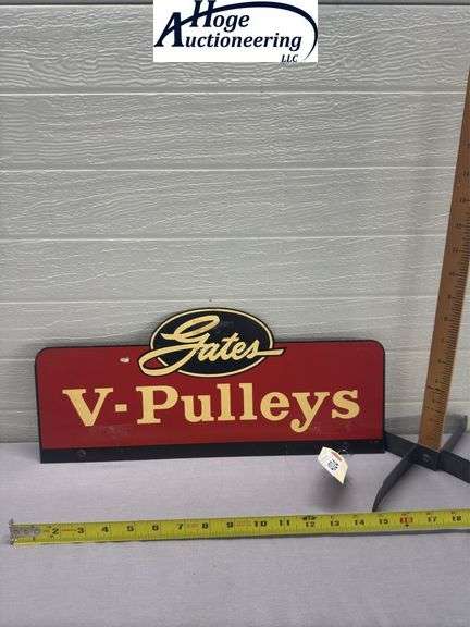Gates V-Pulleys (double sided) - porcelain type