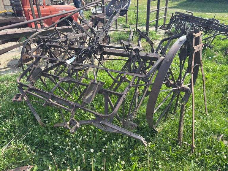 Antique corn plow