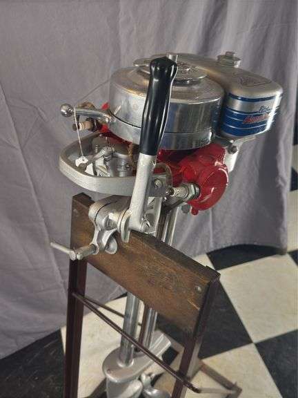 1937 Evinrude outboard  (stand not included)