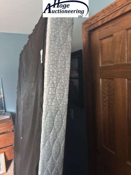 Mattress, box spring and frame