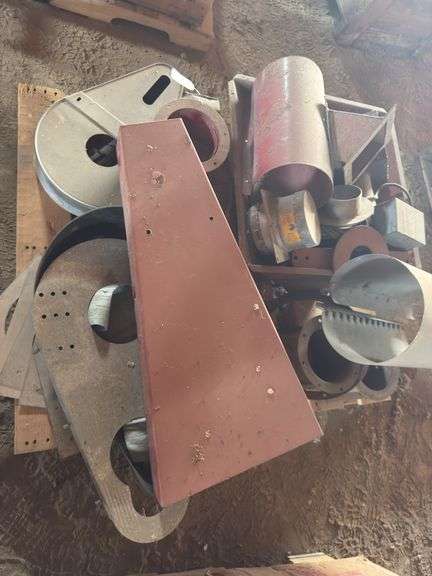 Bin parts, shields - pallet