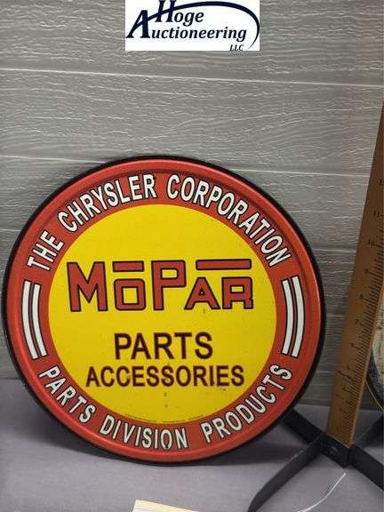 X2 - Mopar & Dixie signs - tin