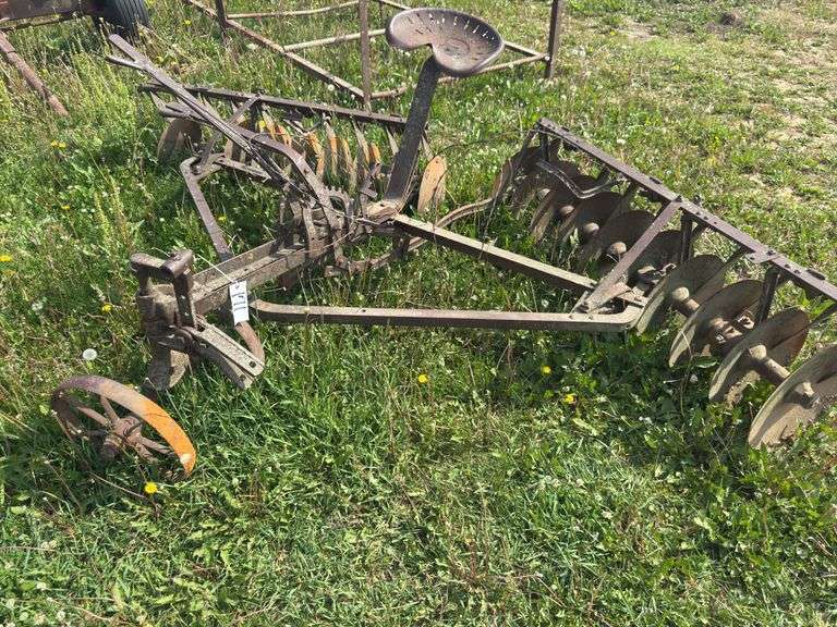 Antique single gang disc.