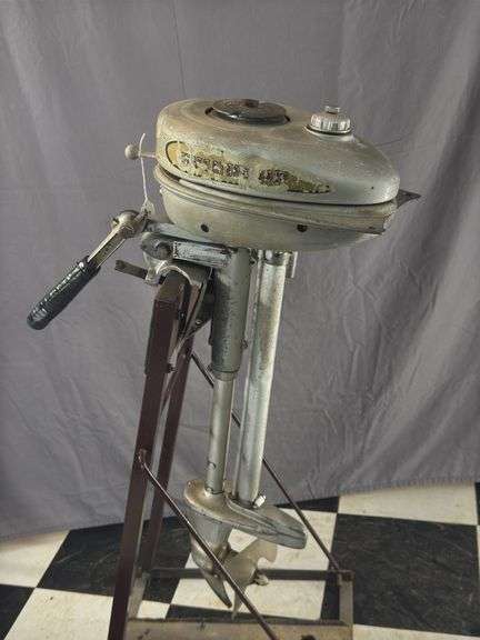 1940 Evinrude outboard (stand not included)