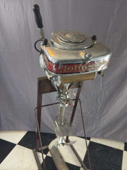 1925 Johnson A25 outboard motor (stand not included)