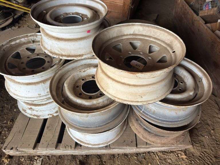 Rim- 8 bolt, 6 bolt (16, 16.5, 15) everything on pallet