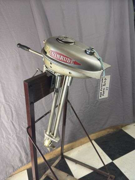 1939 Evinrude Mate outboard motor (unrestored) (stand not included)