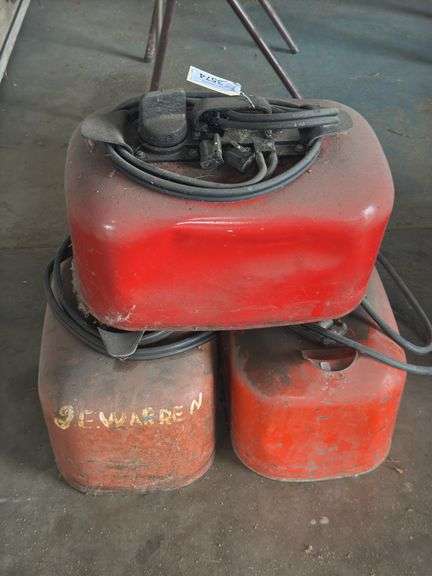 X 3 money-Metal boat motor tanks