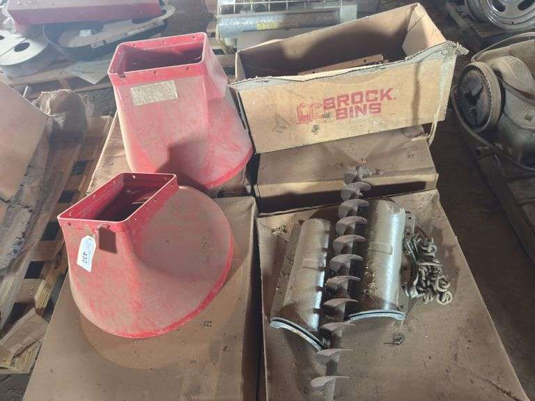Pallet auger parts